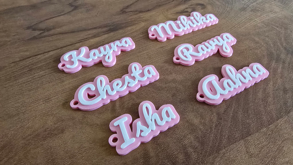Personalised Name Keychain
