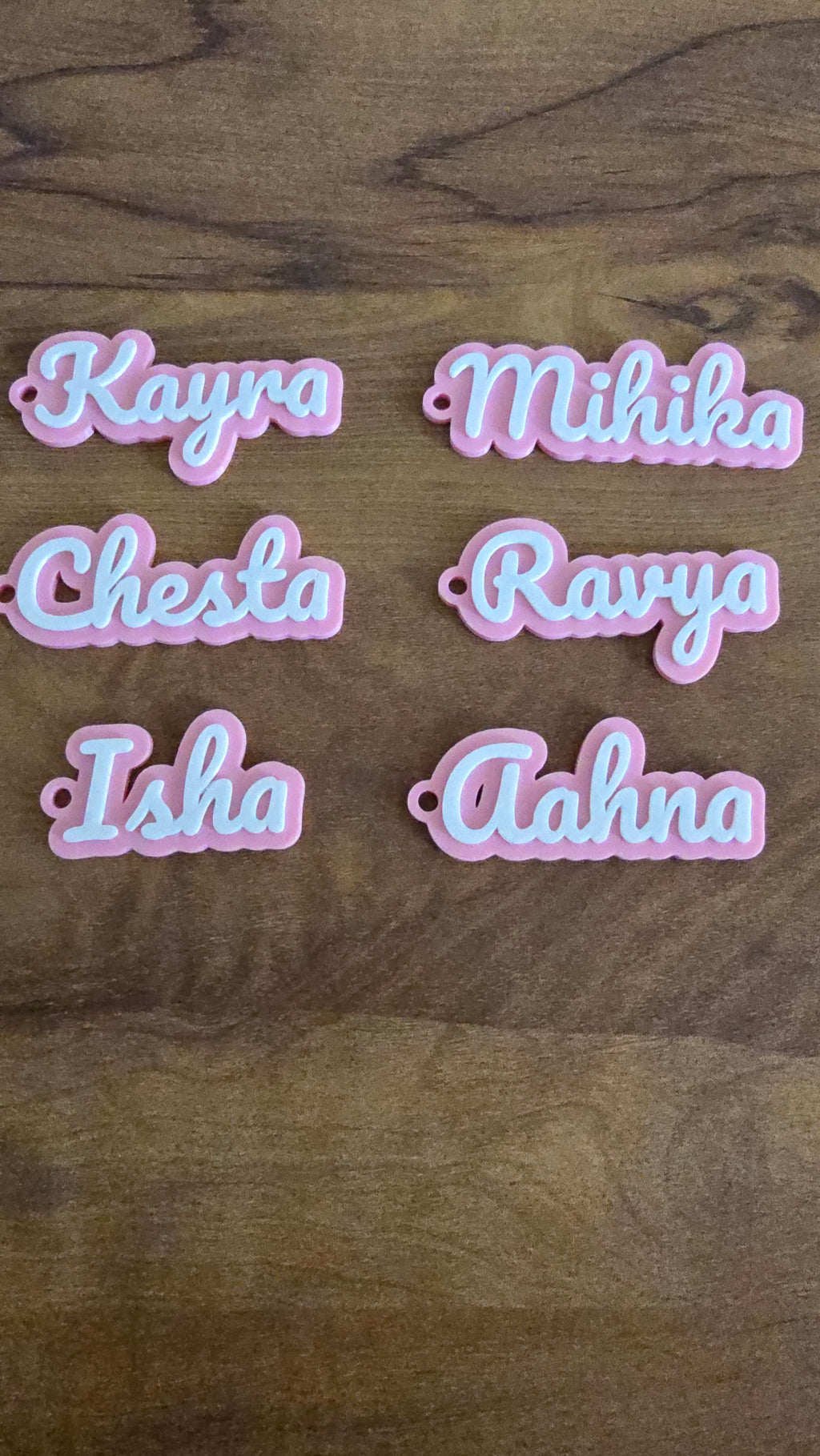 Personalised Name Keychain