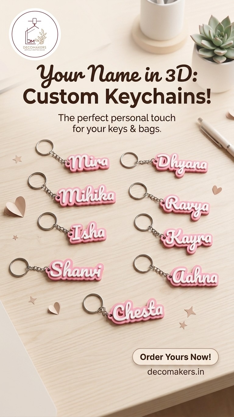 Personalised Name Keychain